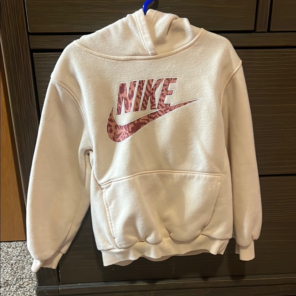 Nike Pink Logo Hoodie